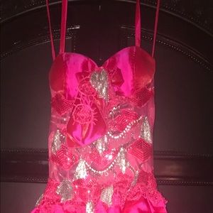Pink prom dress